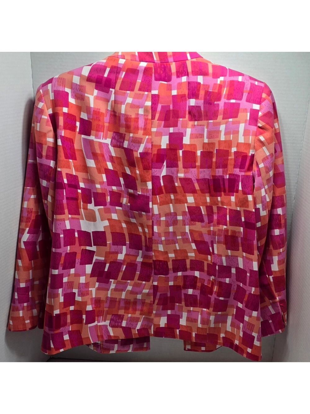 Kim Rogers Vibrant Mosaic Blazer - Picture 5 of 6
